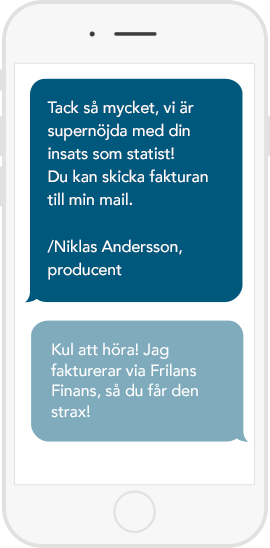 Du har fått ett uppdrag via Statist.se